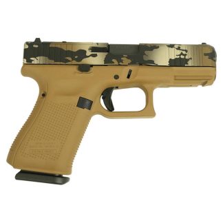 Glock V-Series Model 19 Optic Ready & Ported Handgun 9mm Luger 15rd Magazines (3) 4″ Ported Barrel FDE Multi-Cam Cerakote Austria