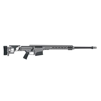 Barrett MRAD Folding Stock Rifle .338 Norma Magnum 10rd Magazine(2) 26” Fluted Barrel Tungsten Grey Finish