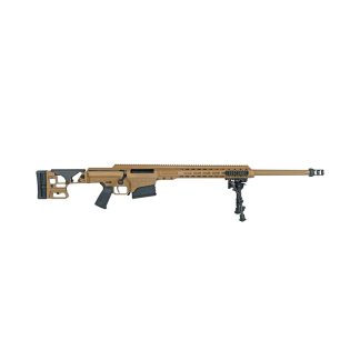 Barrett MK 22 Sniper Rifle .338 Norma Mag 10rd Magazines(2) 27” Fluted Barrel Coyote Brown Finish