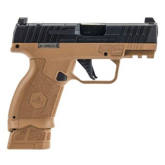 IWI Masada Slim Elite Handgun 9mm Luger 13rd (1) & 17rd (1) Magazines 3.4″ Barrel Coyote Brown