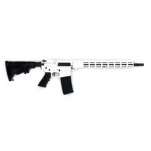 GLFA AR-15 Rifle .223 Wylde 30rd Magazine 16″ Nitride Barrel White Frame