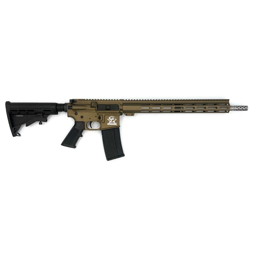 GLFA 223 Wylde Rifle .223 Wylde 10rd Magazine 16″ Barrel Bronze Cerakote CA Compliant