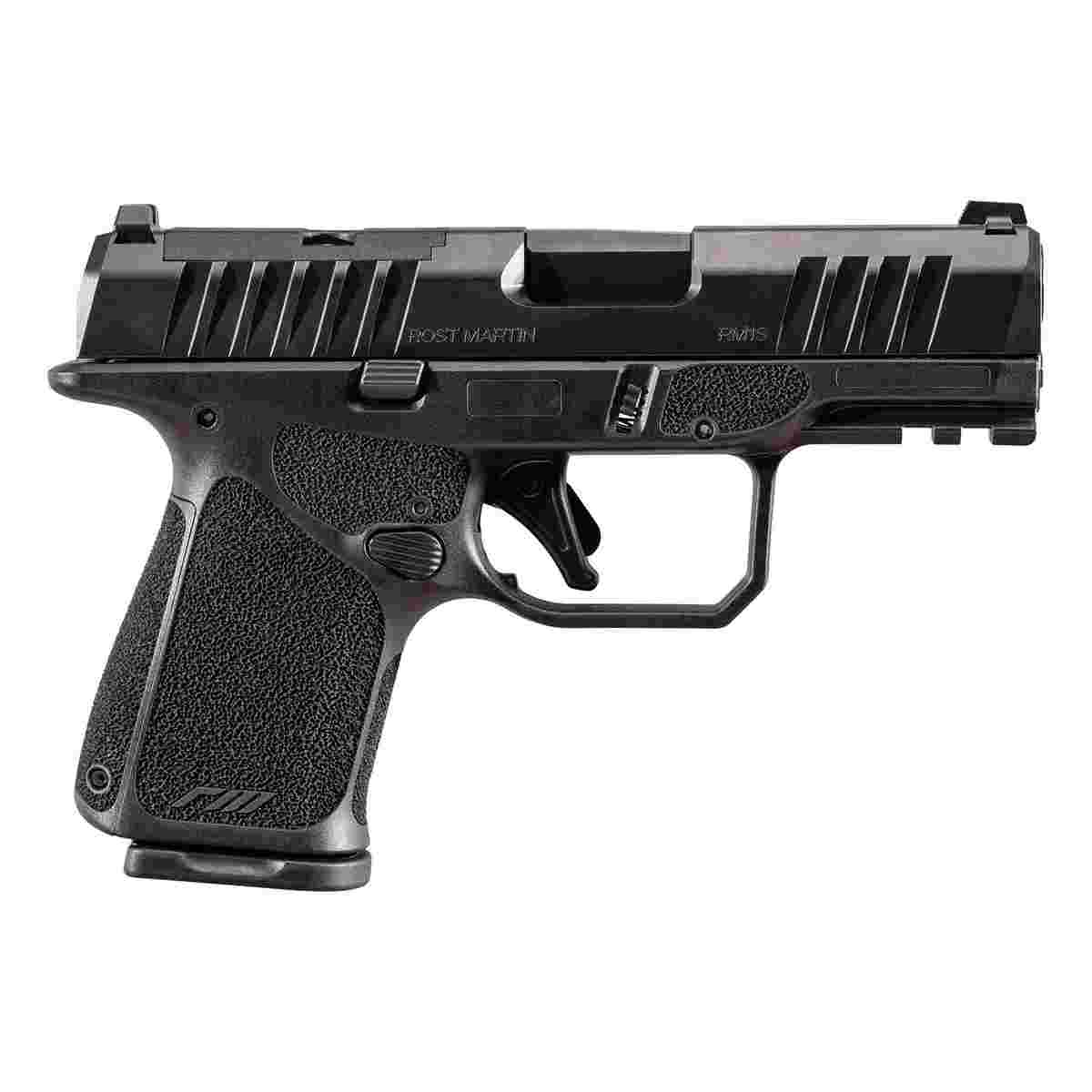 Rost Martin RM1S Handgun 9mm Luger 10rd (2) Magazines 3.6″ Barrel Black Optic Ready CA