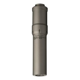 Nosler Suppressor SR-22 ALTi 1/2×28 .22 LR 7.53″ Grey