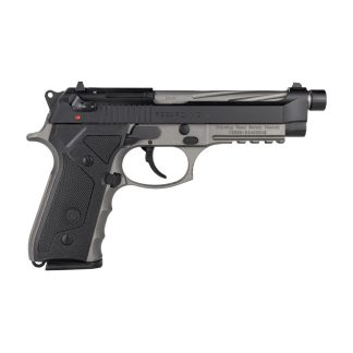 Girsan Regard MC X Handgun 9mm Luger 18rd Magazine 4.9″ Barrel Two Tone Tungsten/Black