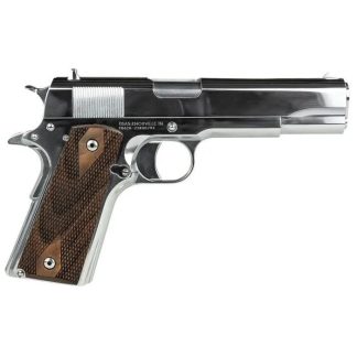 SDS Imports Tisas 1911A1 Regulator Handgun 38 Super or 9mm Luger 9rd Magazines(both Calibers) 5″ Barrels Chrome Finish with Wood Grips