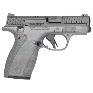 S&W Exclusive “Blue Titanium” M&P Bodyguard 2.0 Thumb Safety Handgun .380 Auto 10(1)&12(1)rd Magazines 2.75″ Barrel Titan Blue Grip