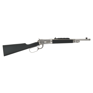 Taylor’s 1892 Alaskan Chrome Rifle .357 Mag 5rd Capacity 16″ 5/8×24 Threaded Barrel Black