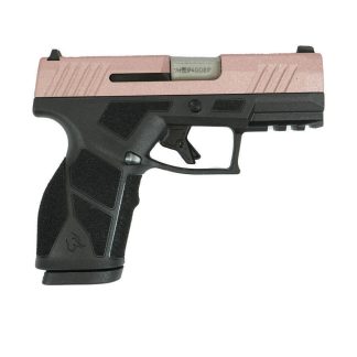 Taurus GX2 “Rose Gold Glitter” Handgun 9mm Luger 13rd Magazines (2) 3.38″ Barrel Black Frame/Custom Slide
