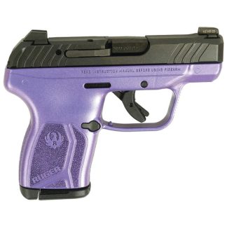 Ruger LCP 380 Max “Purple Pearl Frame” Handgun .380 Auto 10rd Magazine 2.75″ Barrel