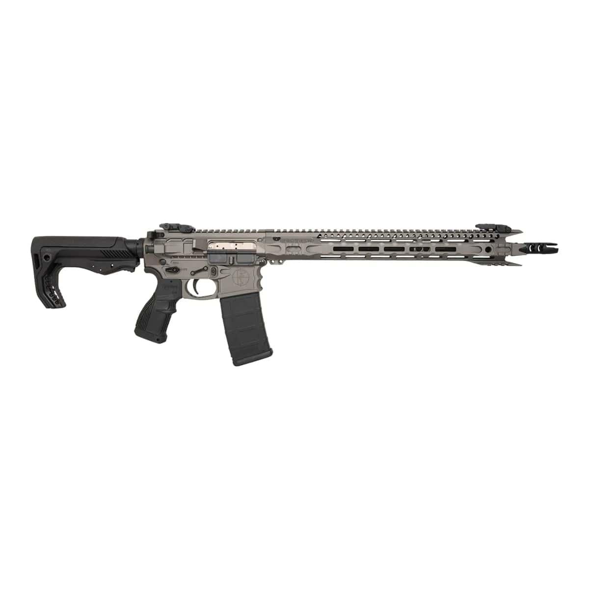 Fostech Stealth Raptor Rifle 5.56mm 30rd Magazine 16″ Barrel 16″ Rail Echo AR II Trigger Tungsten