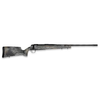 Weatherby 307 Alpine ST Rifle .22 Creedmoor 4rd Magazine 22″ 1/2×28 Threaded Barrel with 2″ Muzzle Brake Grey with Gold
