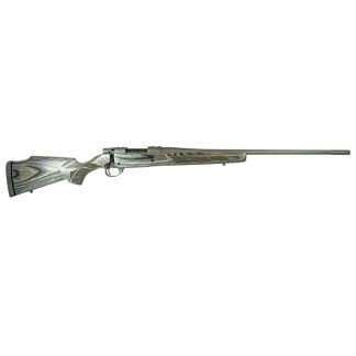 Weatherby Vanguard Sporter Stock Rifle 6.5 Creedmoor 4rd Magazine 24″ Tactical Gray Fluted Barrel Pepper Laminate Stock