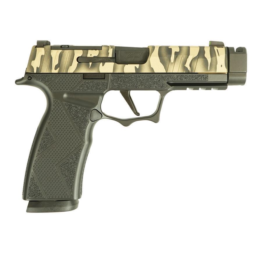 Sig Sauer P365 “Tiger Stripe Black” XMACRO TACOPS Handgun 9mm Luger 17rd Magazines(4) 3.7″ Barrel