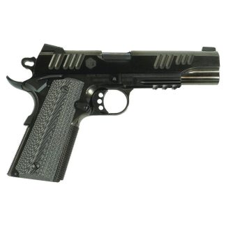 Alpha Foxtrot AF1911 70 Series Handgun .45 ACP 8rd Magazine 5″ Barrel Black Novak Sights Polished Finish