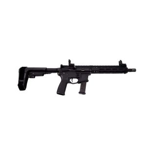 Alpha Foxtrot AF9-G.Pistol 9mm Luger 20rd Magazine 10.5″ Barrel Blowback Operation Anodized Black Brace