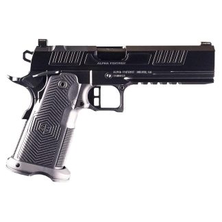 Alpha Foxtrot AF1911 Romulus Handgun 9mm Luger 20rd Magazine 5″ Barrel Black RMS-c Cut