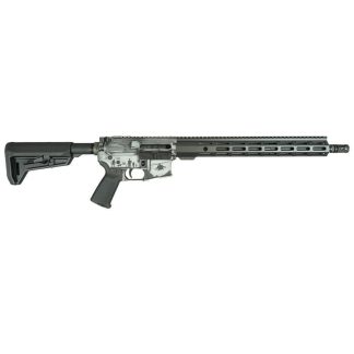 Shark Coast Tactical “Armed Forces Grey” Rifle 5.56mm 30rd Magazine 16″ Barrel 15″ MLOK Handguard