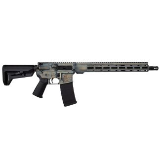 Shark Coast Tactical “Liberty AR Patina” AR-15 Rifle 5.56mm 30rd Magazine 16″ Barrel 15″ MLOK Handguard