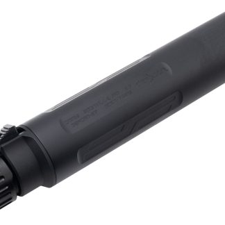 CMMG Defcan 57 Suppressor – Black | 1/2-28