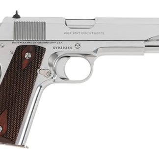 COLT 1911 GOVT 45ACP 5″ 7+1 BRIGHT STAINLESS