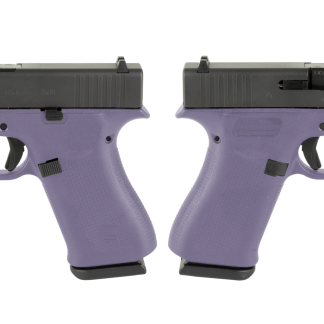 GLOCK G43X 9MM PISTOL 3.41″ PURPLE ORCHID NIGHT SIGHTS 2-10RD MAGS