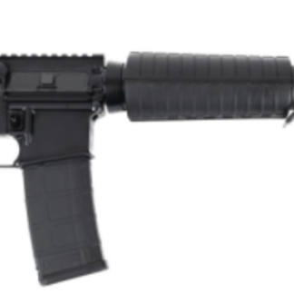 DPMS DR-15 M4 223REM RIFLE 16″ CLASSIC HG, BLACK A2 POST, MAGPUL REAR 1-30RD