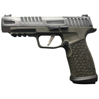 SIG SAUER P365 FUSE 9MM 4.3″ CRUSHED SILVER BATTLEWORN O.R. 1-17RD, 2-21RD