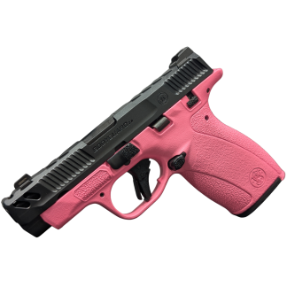 SMITH & WESSON PC BODYGUARD 2.0 CARRY COMP PINK FRAME 380ACP PISTOL 3.1″ M.S  1-10RD, 1-12RD MAG