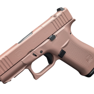 GLOCK 43X MOS ROSE GOLD FS 9MM PISTOL 3.39″ FXD 2-10RD MAGS
