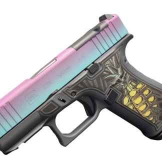 GLOCK 43X TACTICALOHA MOS FS 9MM PISTOL 3.39″ FXD 5.5lb 2-10RD MAGS