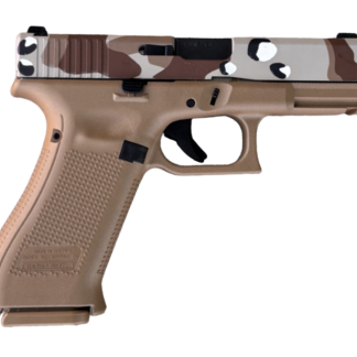 GLOCK G19X GEN 5 CHOCOLATE CHIP SLIDE 9MM PISTOL 4.02″ 1-17RD 2-19RD MAGAZINES