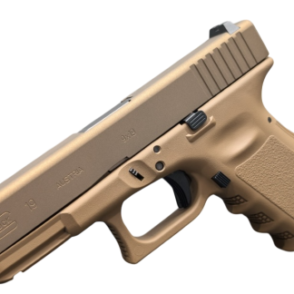 GLOCK 19 GEN 3 2 TONE TACTICAL 9MM PISTOL 4.01″ FXD 5.5lb 2-15RD MAGS