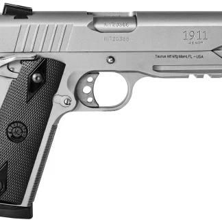 TAURUS PT1911 45ACP STS PSTL 5″ 2-8RD PIC RAIL