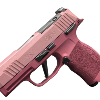 SIG SAUER P365X 9MM PSTL 3.1″ TWO TONE BLUSH MS 2-12RD OPTC PLTE CVR