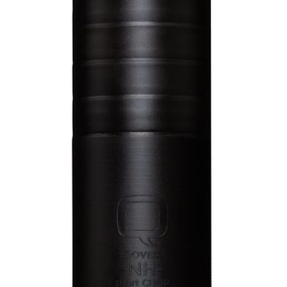 Q SHORT CHOP SUPPRESSOR 8.6 BLK SS 1.75″ BLACK REAR END