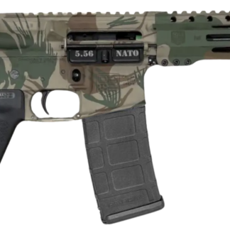 DIAMONDBACK DB15 5.56 10″ PSTL RHODESIAN BRUSHSTROKE  W/SBA3 BRACE 30RD MAG ORION EXCLUSIVE