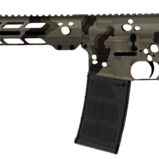 POF P-15 BASE RIFLE CHOCOLATE CHIP 5.56 16.5″BBL, 15″MLOK RAIL, DIRECT IMPENGMENT 1-30RD MAGAZINE