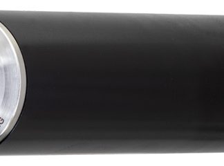INLAND I-CAN 6″ Aluminum Black Type III Anodized Black .30 Suppressor, 5/8×24 direct thread base