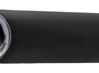 INLAND I-CAN II 7.5″ Stainless Steel Black Ceramic .45 (.578×28) Suppressor, .578×28 direct thread b
