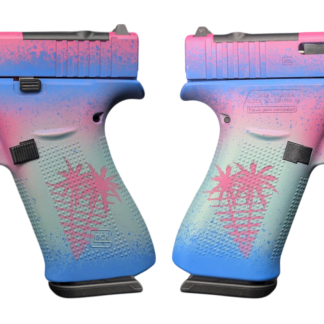 GLOCK 43X MOS MIAMI 9MM PISTOL 3.39″ FXD 5.5lb 2-10RD MAGS