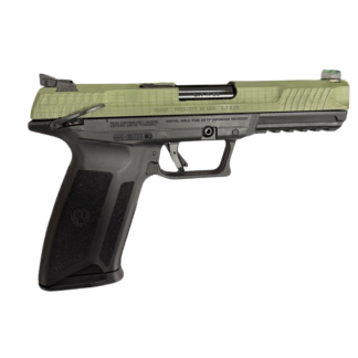 RUGER-5.7 X 28 4.9″ PISTOL BLACK/DESERT NIGHT CAMO SLIDE 20+1 MS