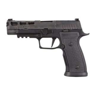 P320 AXG PRO 9MM LUGER 4.7” BBL (2)17RD MAGS BLACK