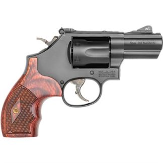 MODEL 19 CARRY COMP K-FRAME 357 MAG 2.5âBBL 6RD BLUED/WALNUT