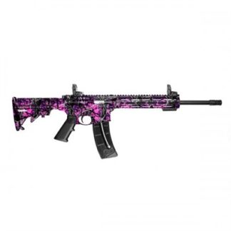 M&P 15-22 M-LOK 22LR 16.5â THREADED BBL (1)25RD MUDDY GIRL