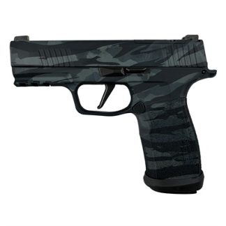 P365-XMACRO TACOPS 9MM 3.7”BBL (4)17RD BLACK MULTI CAMO
