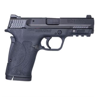 M&P 380 SHIELD EZ M2.0 380 ACP 3.68”BBL (2)8RD NO SAFETY BLK