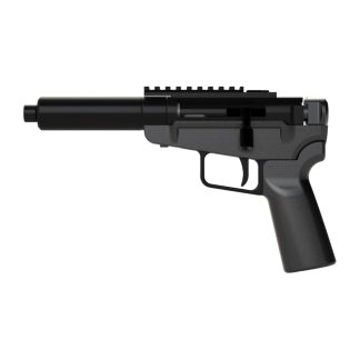Dark Mountain Arms STOWAWAY Single-Shot Pistol – Black | 5.7×28 | 5″ Threaded Barrel | Optic Ready