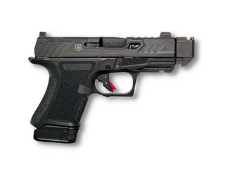 Shadow Systems SS-4284 CR920P War Poet Sub-Compact 9mm 3.75″ 13+1 Black Nitride/Spiral Fluted Black Barrel Optic Ready Compensated